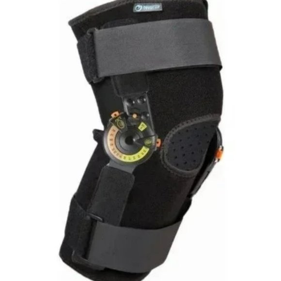 NEW Nvorliy Hinged ROM Adjustable Knee Brace Immobilizer Support Stabilizer ACL - Picture 1 of 8